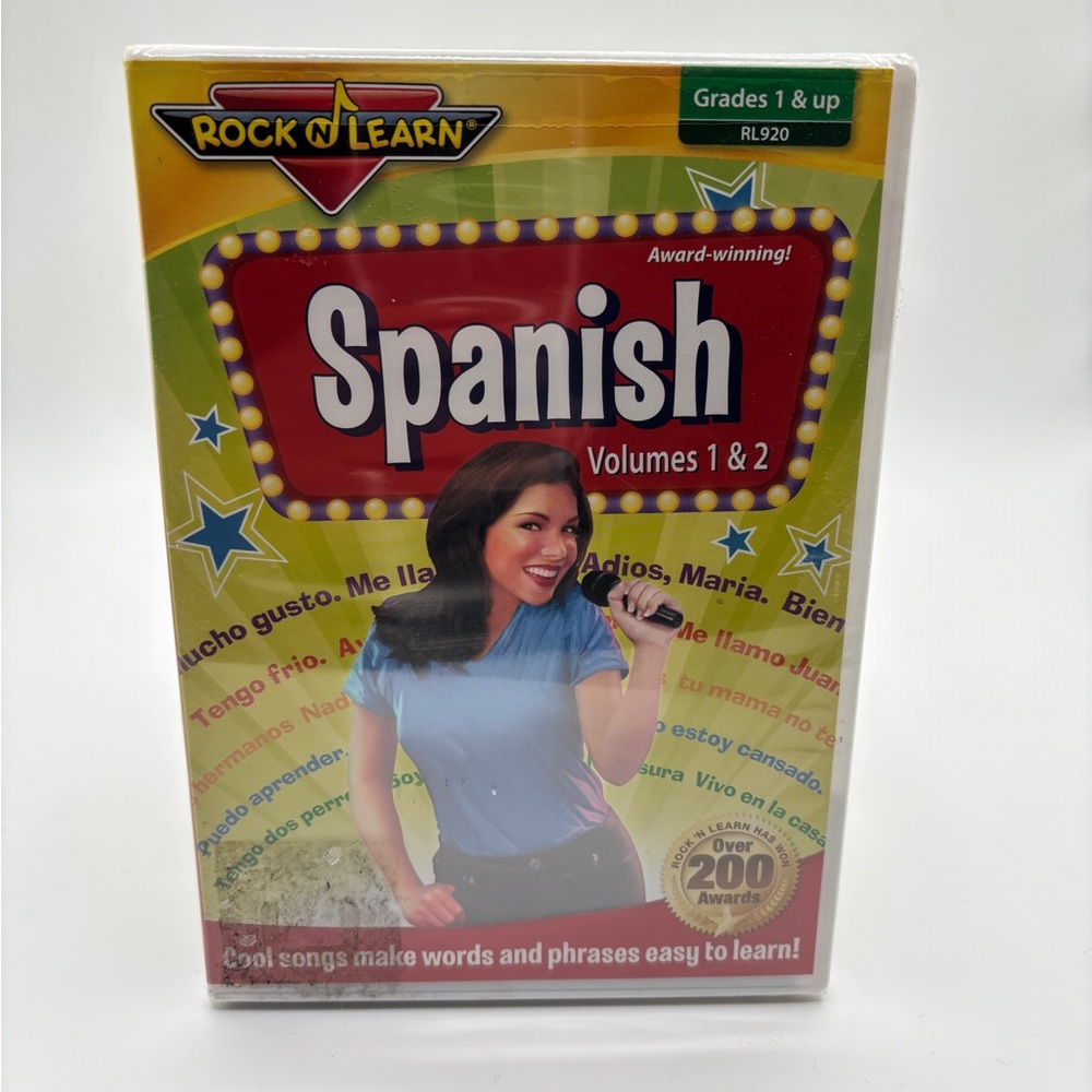 Spanish Volumes 1 & 2 DVD